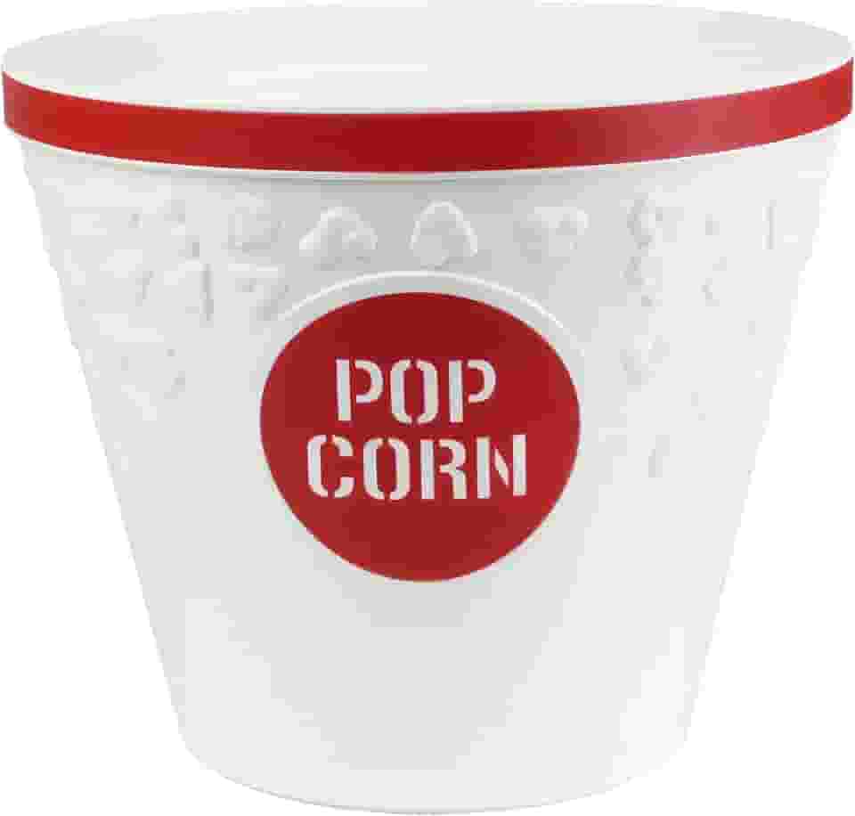 Hutzler Balde de pipoca, vermelho