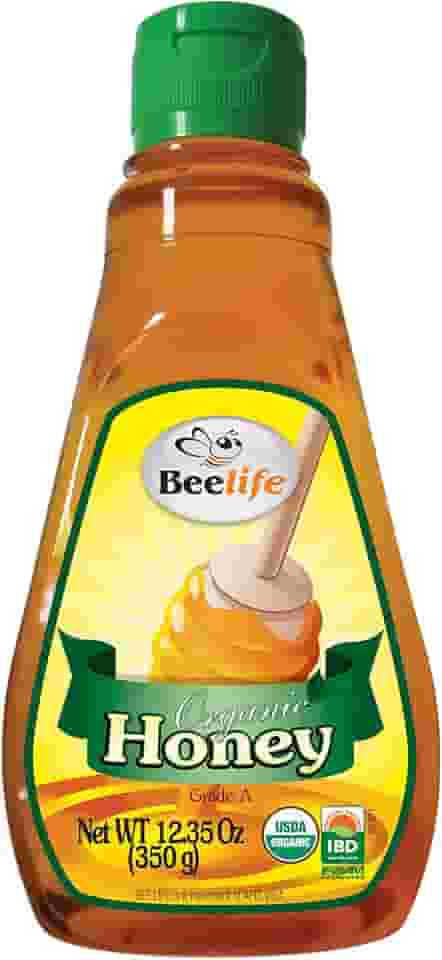 APISVIDA Mel Orgânico - Bisnaga 350g com Tampa Cone | Certificado Orgânico | 100% Puro e Natural