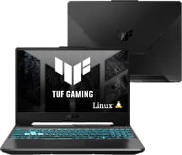 Notebook ASUS TUF Gaming A15, RTX 3050, AMD RYZEN 7, 8 GB, 512 GB SSD, KeepOS, Tela 15.6'' FHD, Graphite Black - FA506NCR-HN089