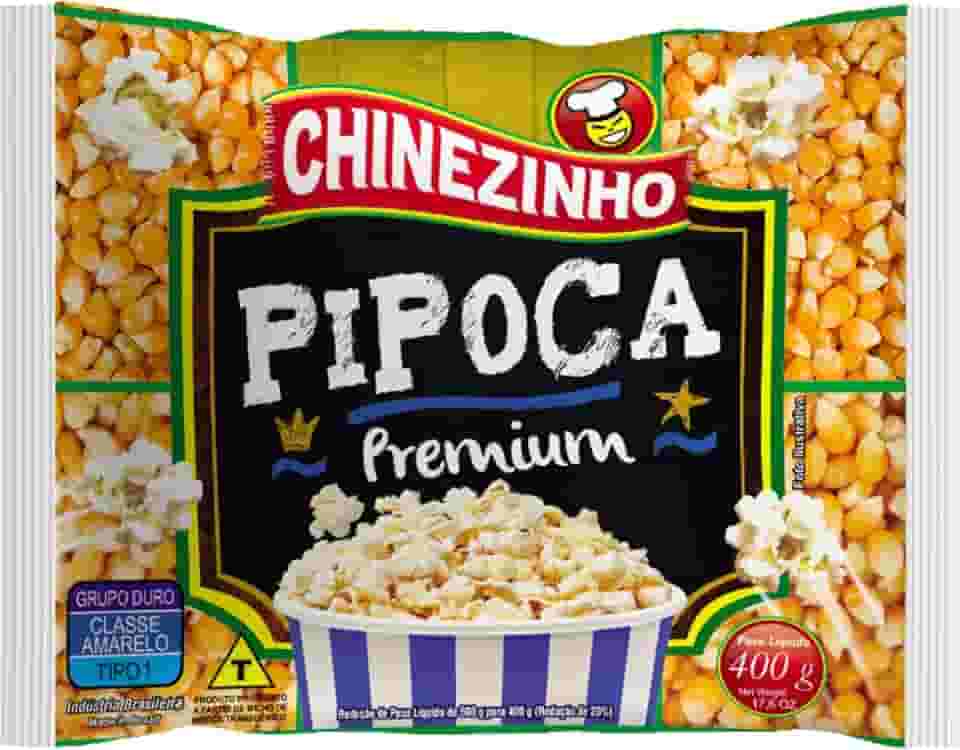 Chinezinho, Milho de Pipoca, Premium, 400 Gramas