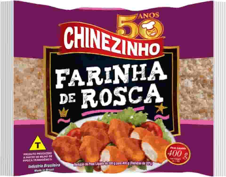 Chinezinho, Farinha de Rosca, 400 Gramas