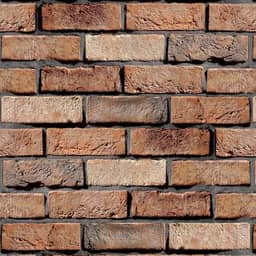 Papel De Parede Premium Tijolo Tijolinho Marron Autocolante Adesivo Lavavel Rolo de 5 Metros x 45 cm Sala, Cozinha, Banheiro E Escritório.