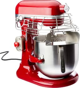 Batedeira Stand Mixer Profissional KitchenAid KEF97AV Empire Red 7.6L 220V