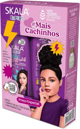 Kit Shampoo + Condicionador Skala 325Ml Mais Cachinhos