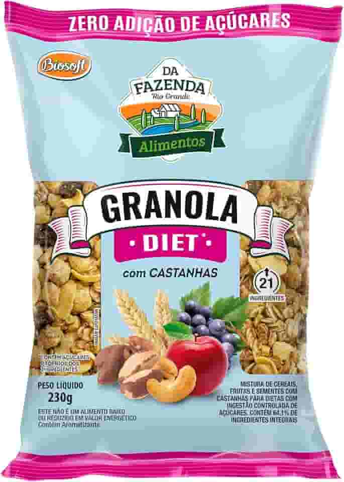 LUBEX Granola Com Castanhas Diet 230G