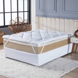 Pillow Top Toque de Pluma 650g/m² 5cm Espessura (King)