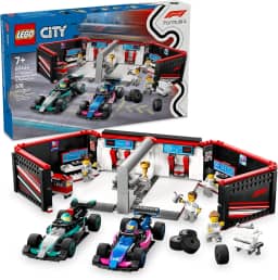LEGO City Formula 1 Garagem de F1® e Carros da Mercedes-AMG e Alpine 60444