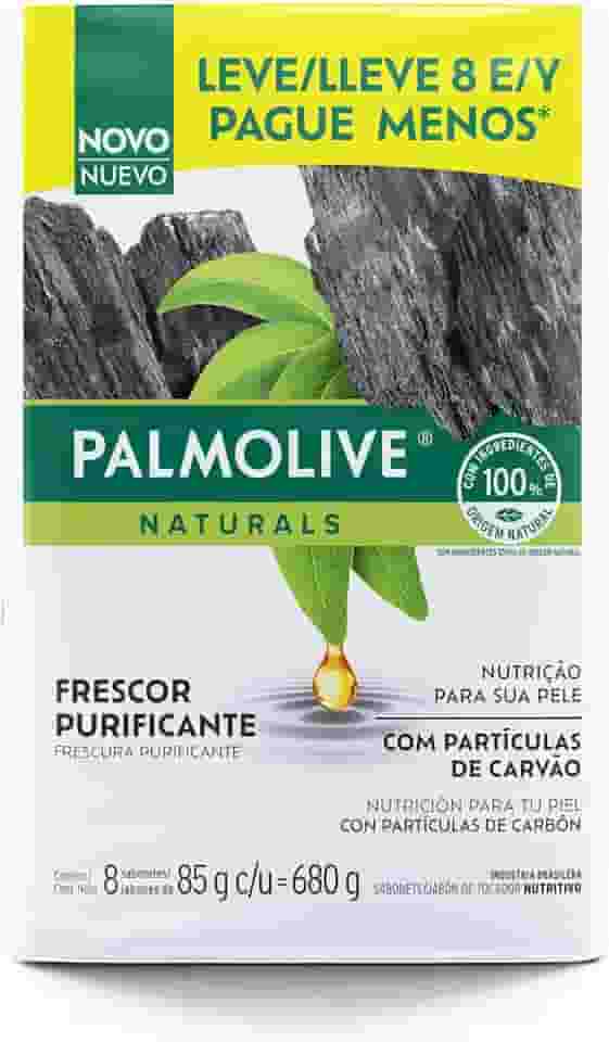 Sabonete em Barra Palmolive Naturals Sensação Purificante 8 Unidades de 85g Leve Mais Pague Menos