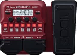 Zoom Processador multiefeitos de guitarra com pedal de expressão