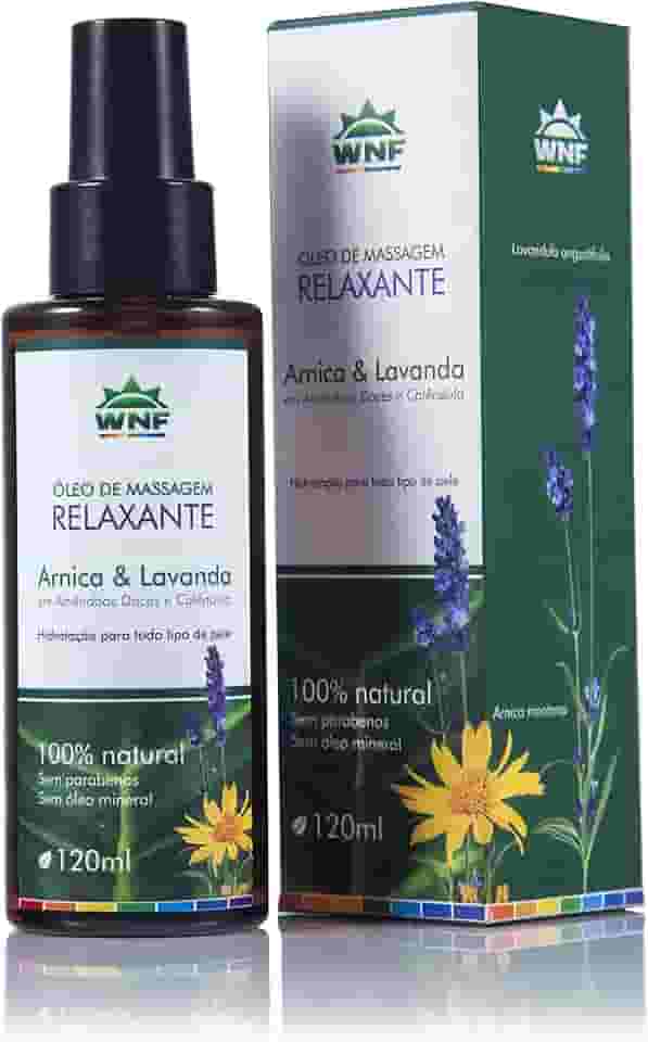 Óleo de Massagem relaxante 120ml, WNF