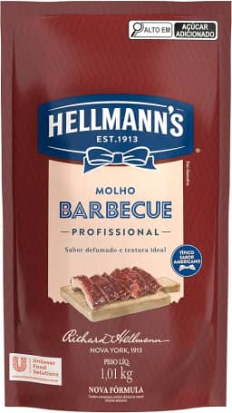 Hellmann's Profissional Molho Barbecue Sabor Defumado 1,01kg