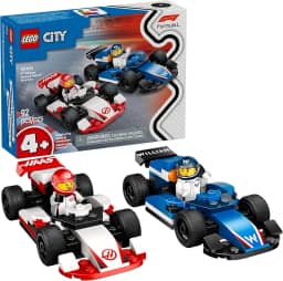 LEGO City Formula 1 Carros de Corrida de F1® da Williams Racing e Haas F1® 60464