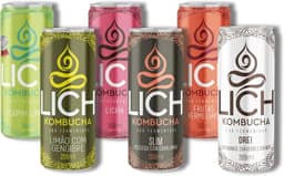 Lich Kombucha, Lich Kombucha Degustação - Pack Com 6 Unidades 269ml