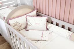 Kit Berço 07 Peças Flora
