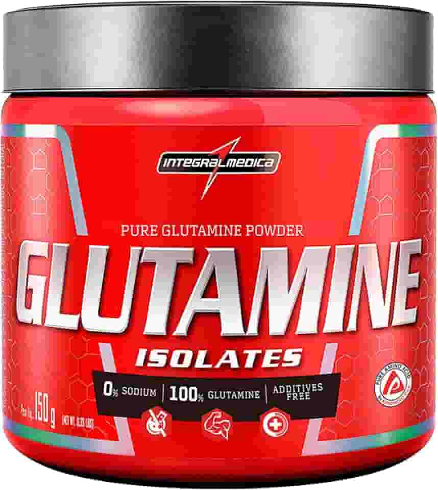 Glutamine 150g - L-glutamina Isolada 100% Sem Sabor - Integralmédica