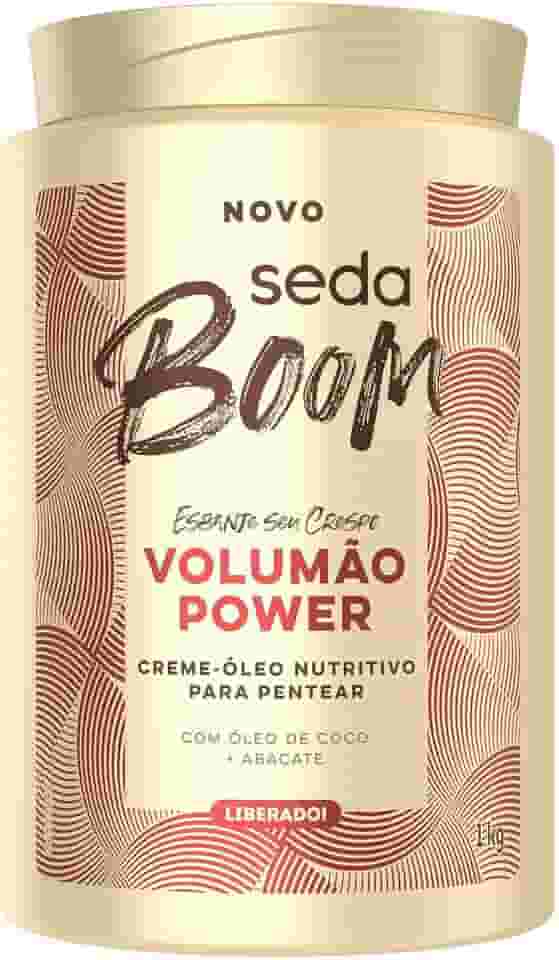 Creme para Pentear Seda Boom Volumão Power 1 kg