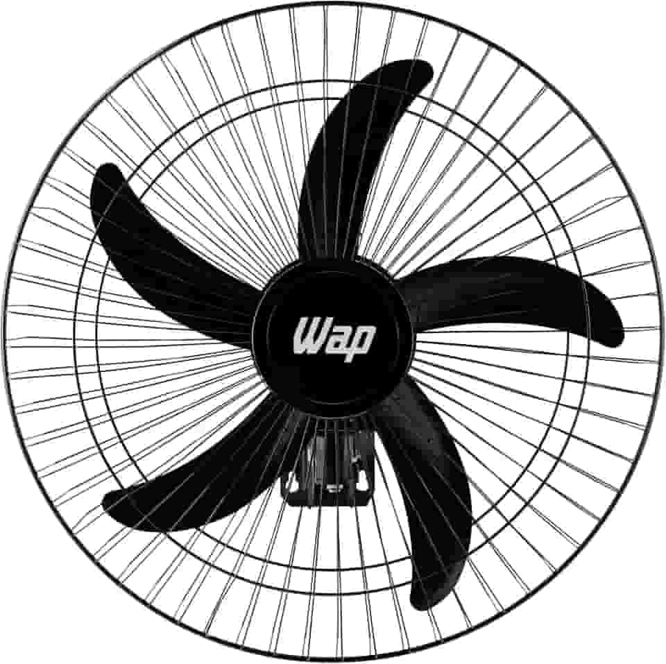 WAP Ventilador de Parede Profissional RAJADA PRO 60, com 5 Pás e 3 Velocidades, 135W Bivolt