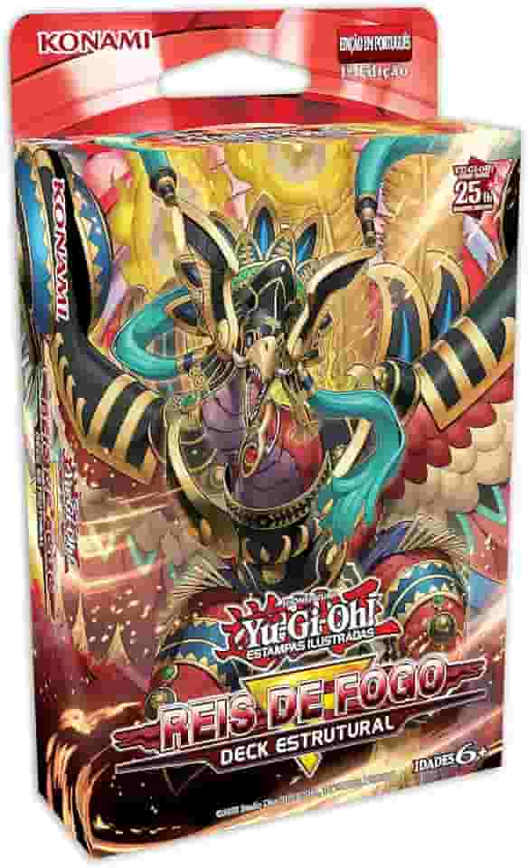 Yugioh Deck Estrutural Reis de Fogo 2023