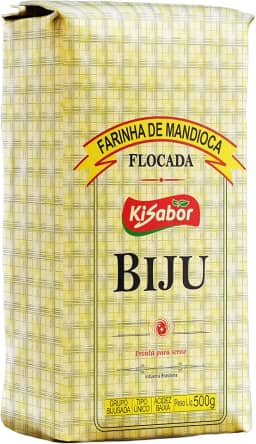 KiSabor Farinha De Mandioca Biju Kisabor 500 Gramas