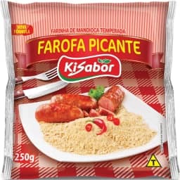 KiSabor Farofa Picante Kisabor 250 Gramas