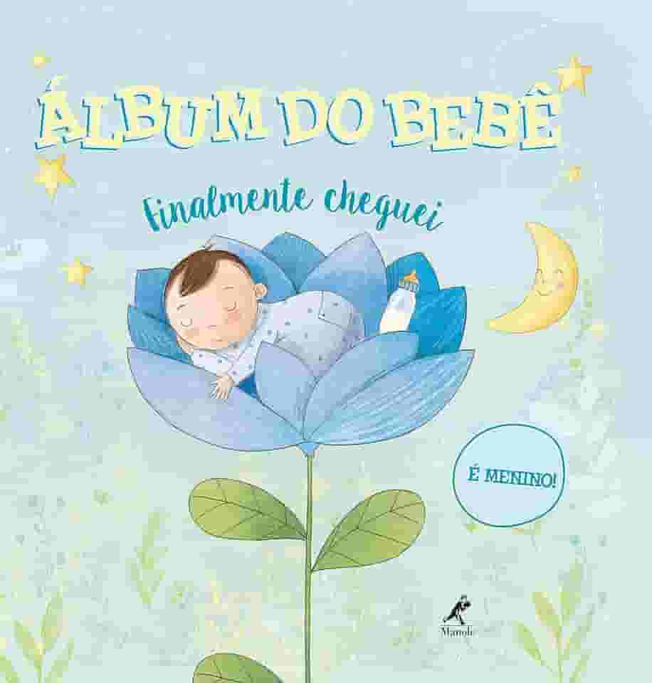 Álbum do bebê: finalmente cheguei - É menino!