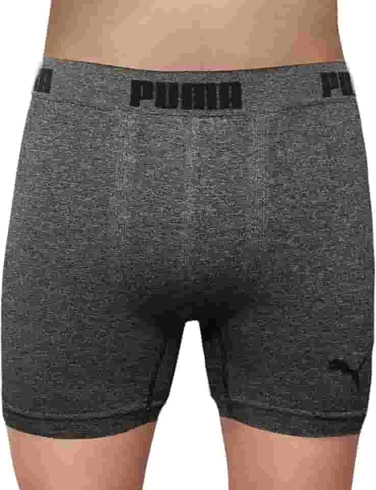 Cueca Boxer Puma Sem Costura Poliamida Sport Dry Fit Masculina