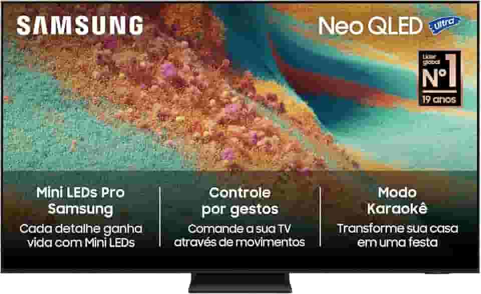 Samsung Vision AI TV 75" NEO QLED ULTRA 4K QN85F 2025
